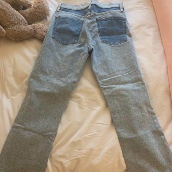 Alice and Olivia two colored jeans